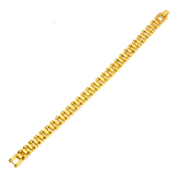 Gold plated rolex on sale chain